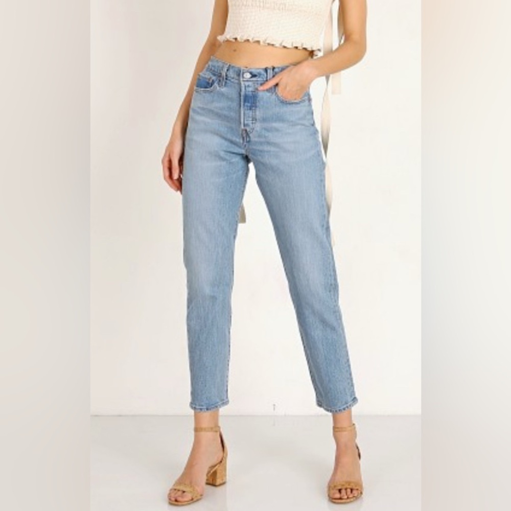 Levi's Light Blue Straight Leg Jeans